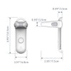 EUDEMON Childproof Door Lever Lock, Baby Safety Door Handle Lock,