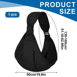 CPJJ 1 x black baby carrier, baby carrier, baby carrier, for baby carrier, toddlers up to 18 kg, black