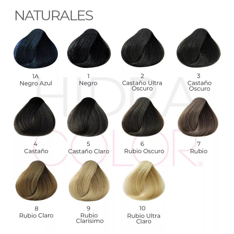 Hidracolor Tinte Para Cabello Hidracolor Naturales 90 Ml + Peróxido