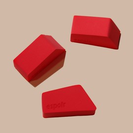 eSpoir Fitting Sponge Red 3pc SET