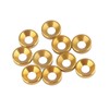 10pcs Countersunk Washers Aluminum Alloy Anodizing Flat Head Washer Seal