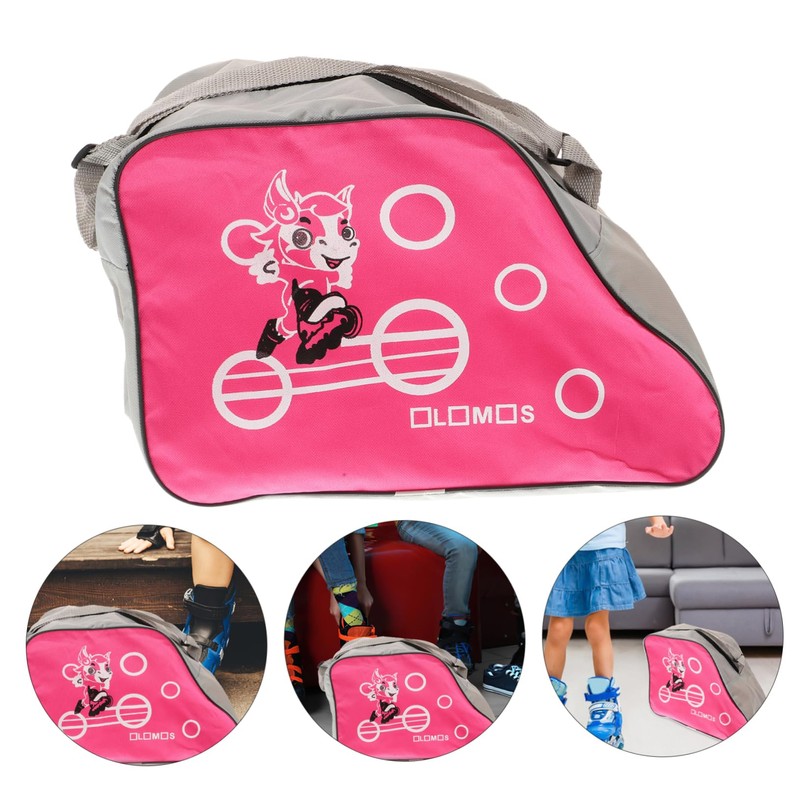 BESPORTBLE Roller Skate Bag Shoulder Strap Large Capacity Storage for