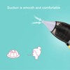 Electric Ear Nose Suction Set White Yellow Cleaning Multi Function