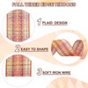 PATIKIL Autumn Wired Edge Ribbons 2-1/2 Inch x 10 Yard,