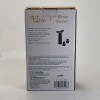 Our Table Wine Saver Pump With 2 Stoppers Black