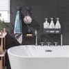 Uten Shower Shelf No Drilling Set, Shower Basket, Soap Dish
