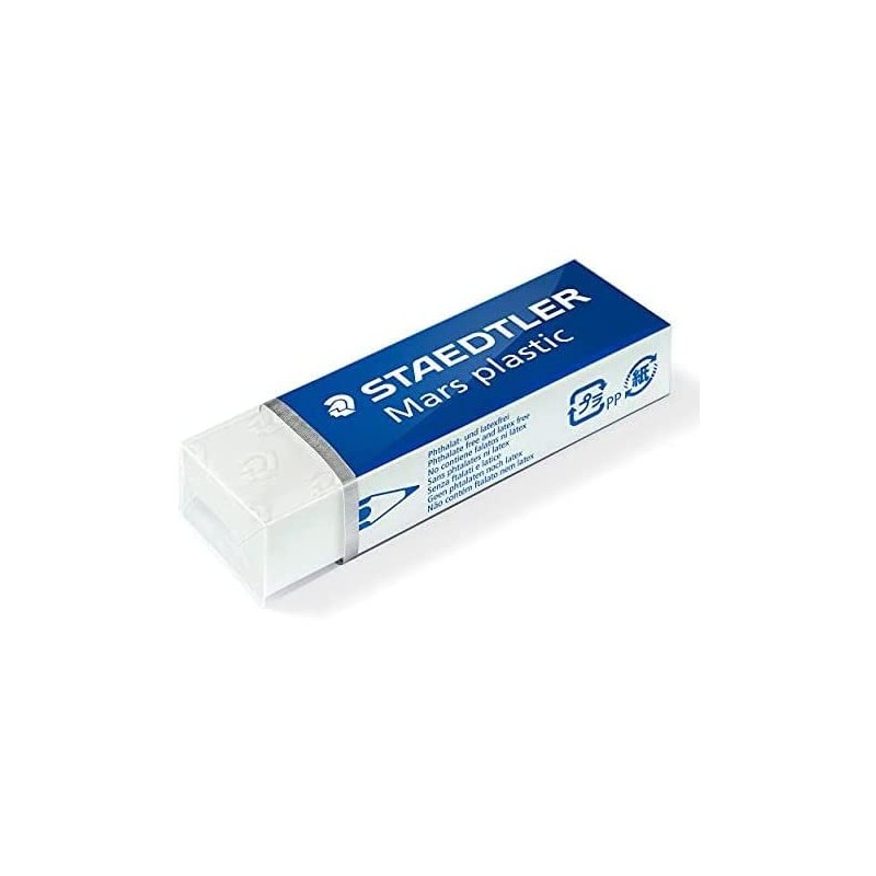 Staedtler Mars Plastic 526 50 BK2D Rubber Phthalate And Latex Free – Pack of