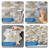 M MOFIT Peel and Stick Brick Backsplash for Kitchen,Back Splash