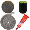 Wood Stove Gasket, 1" Width 98" Length Wood Stove Door