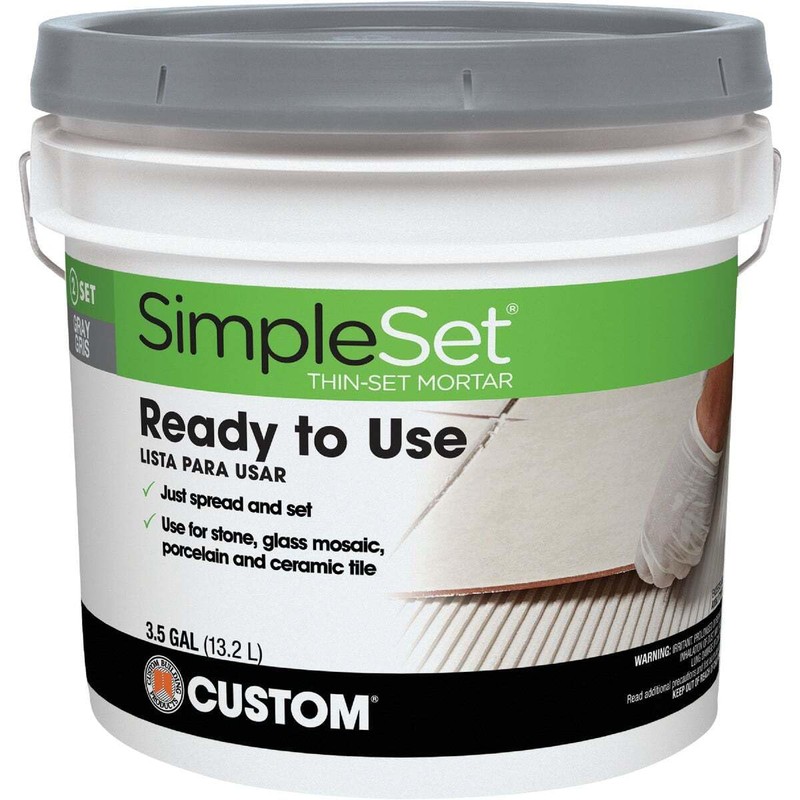 CUSTOM BLDG PRODUCTS CTTSG3 3.5-Gallon Thin Set Mortar