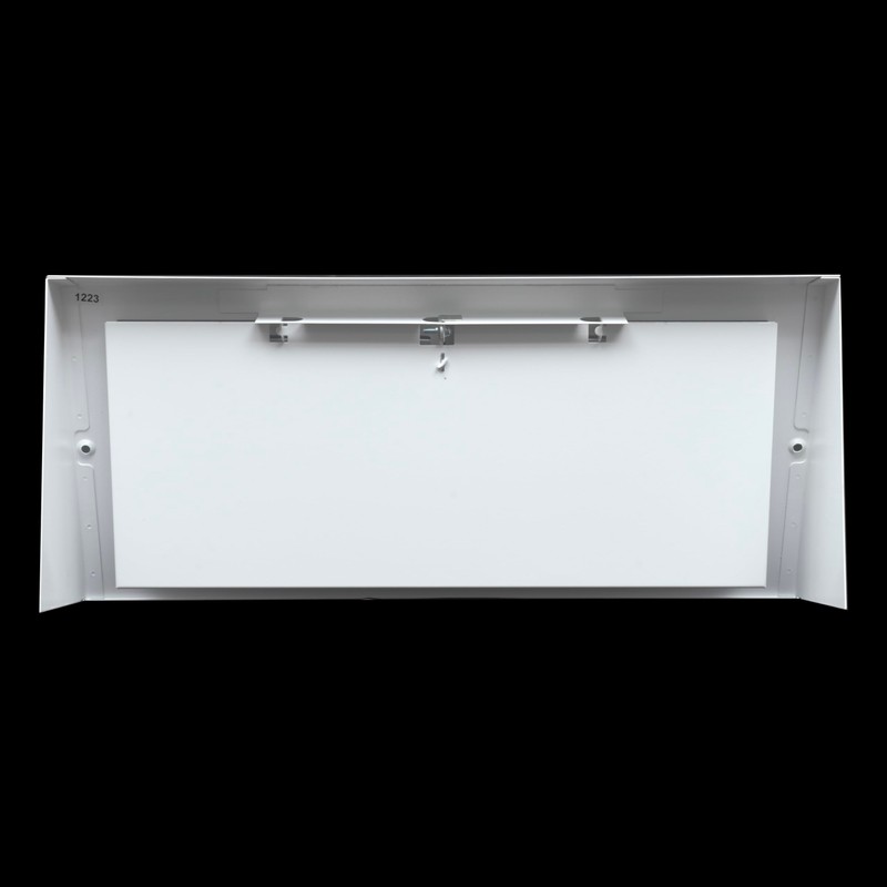 Fits 14x6 Duct Opening | Steel Triangular Baseboard Air Supply