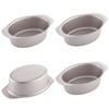 Chefmade - Juego de moldes para tartas de queso, 4