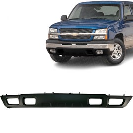 Vantage Auto Parts - Front Bumper Lower Valance Air Deflector Textured, Black for 2003-2006 Chevy Silverado/Avalanche 2003-2006 | Fog Light & Tow Hook Holes | Direct Replacement | 10397999 | GM1092204