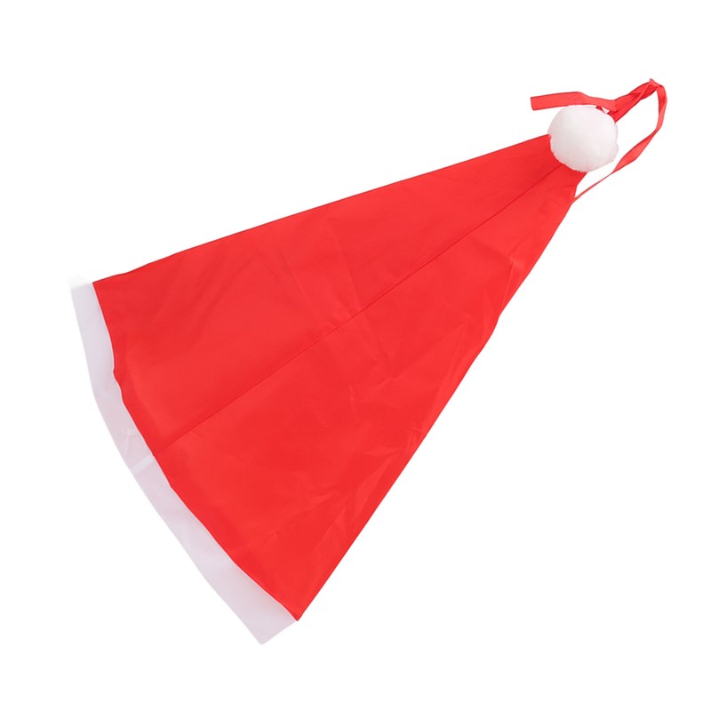 Hanging Lighted Glowing Santa Hats with Bells Battery Powered Fairy