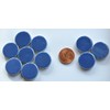 Bazare Masud e.K. Ceramic Mosaic Tiles Round Blue Diameter Approx.