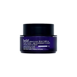 Belief Youth Creator Age Knockdown V Cream 50ml Nourishing Cream Wrinkle-Improving Cosmetics / 빌리프 유쓰 크리에이터 에이지 넉다운 브이 크림 50ml 영양크림 주름개선화장품