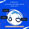 PARENCE. - Double Link Child Safety Bracelet - Velcro Harness