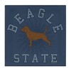Stupell Industries Vintage Beagle State Canvas Wall Art Design by