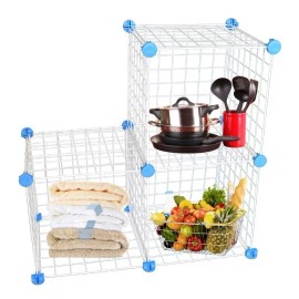 3 Cubos 50cm C/u Colores Organizador Almacenamiento Multiuso