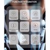 Mobile Phone BT Connection Smart Ring Health Tracker Rechargeable Waterproof