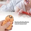 6pcs Baby Soft Blocks Animal Stacking Building Blocks Squeezing Teething