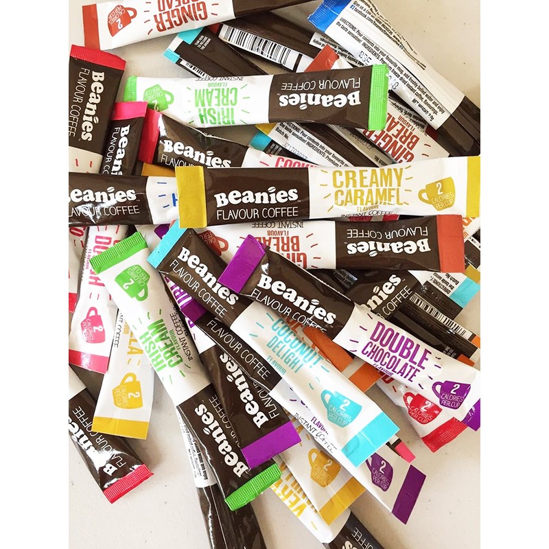 3 x 12 Flavoured Coffee sachets/ sticks - variety pack