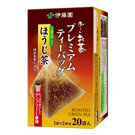 Itoen Oi Ocha Premium Tea Bags, First Harvest Hojicha, 0.06 oz (1.8 g) x 20 Bags
