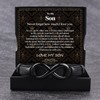 VGWON To My Son Bracelet from Mom Son Gifts from