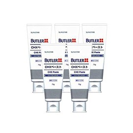 Sunstar Butler CHX Paste 2.6 oz (75 g) x 5 Bottles