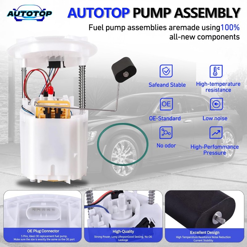 Electric Fuel Pump Module and Fuel Delivery Assembly FIT 2005-2015
