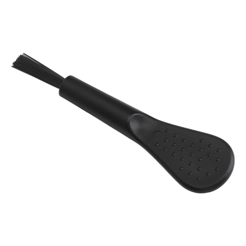 20pcs Black Handle Black Hair Sound Aid Cleaning Brush Professional