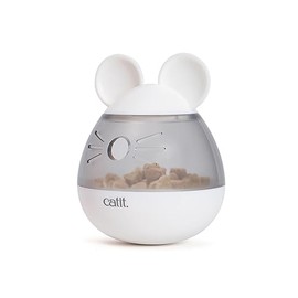 Catit PIXI Dispensador de golosinas, Juguete Interactivo para Gatos, Mouse
