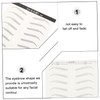 Healeved Full Natural Brows Temporary Brow 18pcs Waterproof Makeup Brow