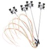 GRARRO 4 PCS HO Scale Model Lighting Tower,Tower Lights Model