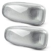 ROBUST 2 Pcs Side Wing Indicator Repeater Lens for Mercedes