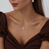 ASCOMY Layered Necklaces for Women Dainty Gold Necklace 14K Gold