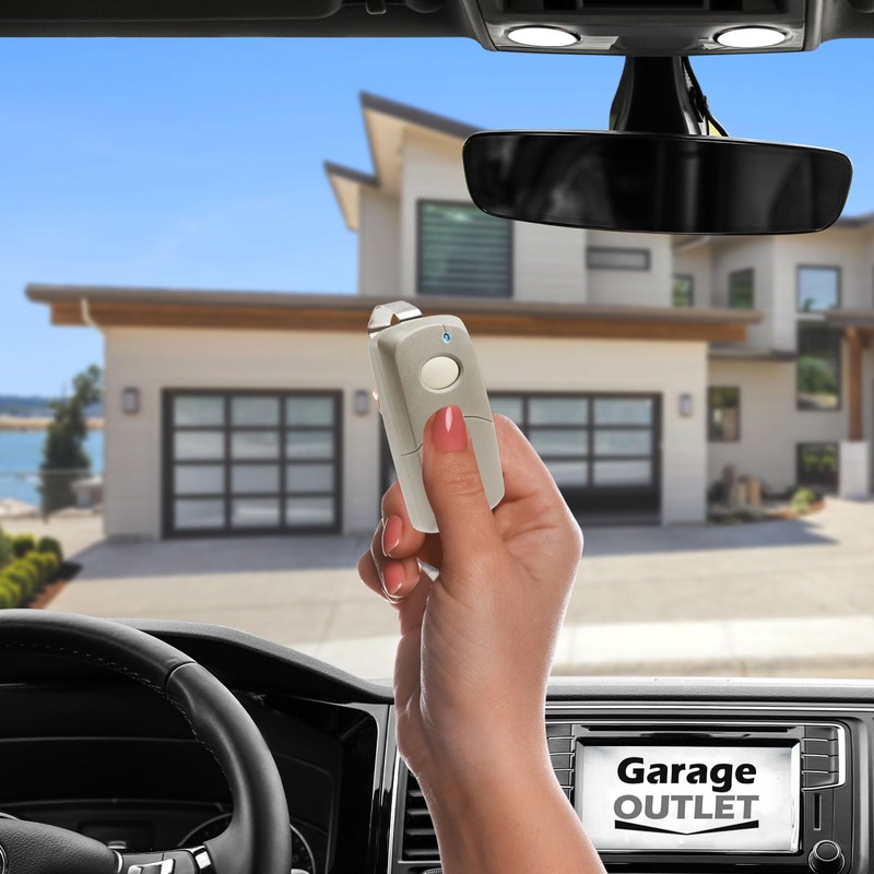 Garage Outlet 2-Button Replacement Garage Door Opener Remote Gate Control