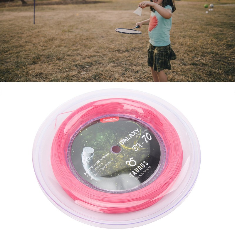 POWERTI BX70 Badminton Rackets String High Elastic Nylon Badminton Racquet