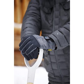 Mechanix Wear Wind Resistant Handschuhe (Small, Schwarz/Grau)