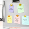 Lesfit Magnetic Emojis, 12 Pack 3D Glass Smiley Emoji Fridge
