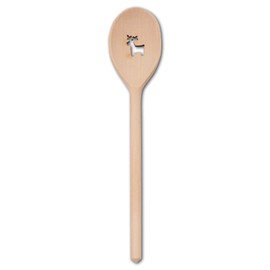 Hofmeister Holzwaren Wooden Cooking Utensils Spoon or Spatula (Oval Cooking Spoon/Reindeer)
