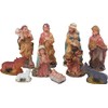 VBS set of 10 Christmas nativity figures