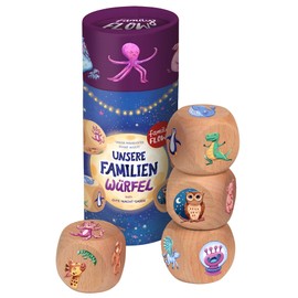 Oetinger, FamilyFlow Our Family Cubes, from 3, for the Evening Routine, as a Sleep Ritual and for Saying Goodnight