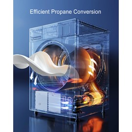 Vaticas Dryer Propane Conversion Kit Replace W11581317 Fit for Whirlpool Armada Maytag Kenmore 20000 BTU/Hr dryers for 27 Inch Dryers 1 LP Kit