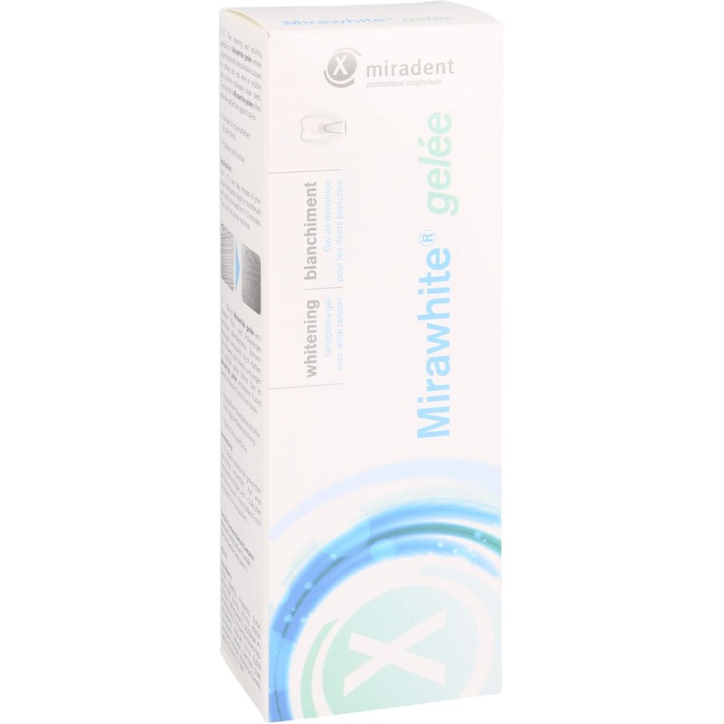 Miradent Bleaching Mirawhite Gelee 100 ml, Zahnpasta, 1 Stück