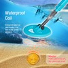 ALLOSUN Metal Detector for Kids with Waterproof 6" Search Coil,