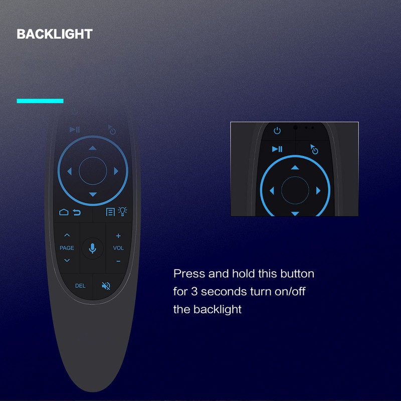 Voice Remote Control Sensitive Multi Function Bluetooth Air Remote for