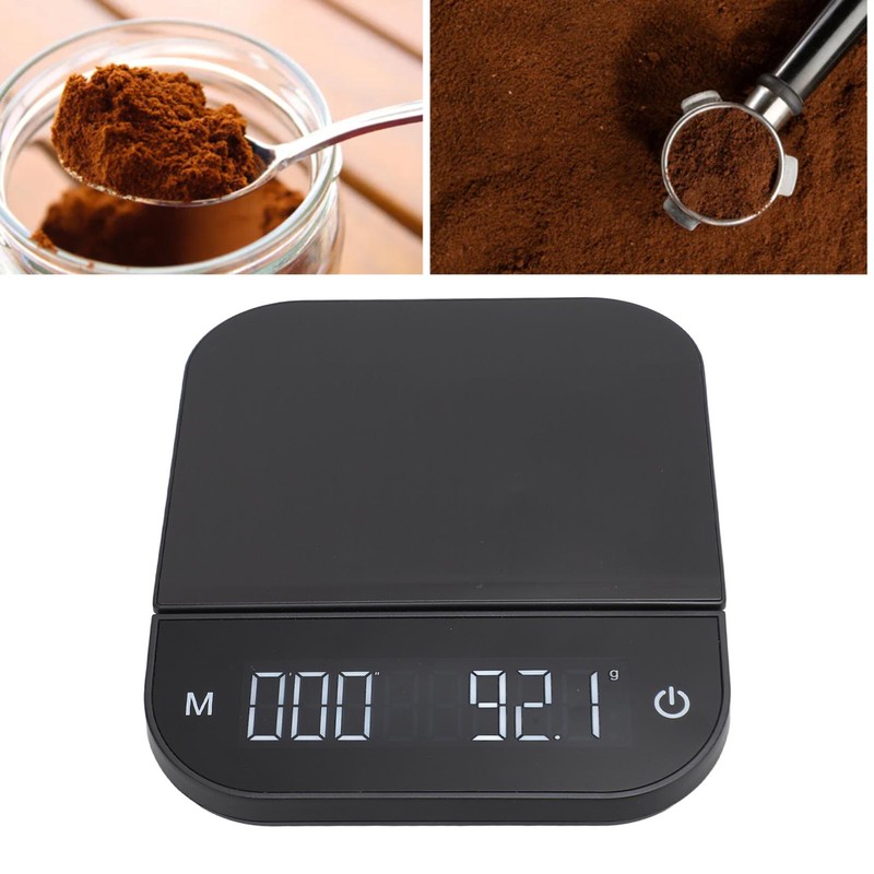 5kg/0.1g Coffee Scale 1200mAh Rechargeable Digital Coffee Scale 11lb Portable