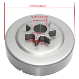 Hippotech 325"-7T Sprocket Cover Clutch Drum with Oil Pump for Stihl MS271 MS291 MS 291 271 Chainsaws with Needle Bearing Washer E-Clip Worm Gear Oil Filter Fuel Line