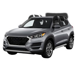 Precut Window Tint Film for Hyundai Tucson 2016-2021 All Side+Rear Windshield 20% VLT 2Ply Anti-Shatter, UV Block, Privacy Protection, Easy Install, No Trimming Needed,Heat & Glare Reduction